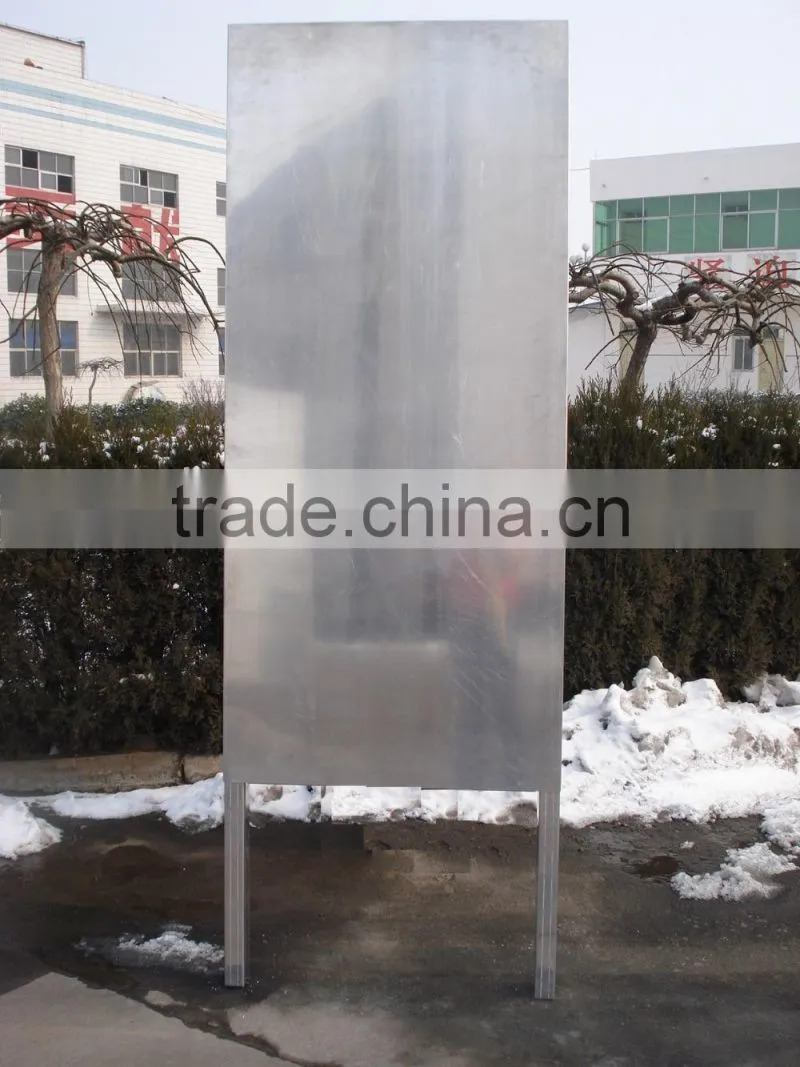 Professional OEM Aluminum Alloy profile Advertising dispaly shelf for Sign