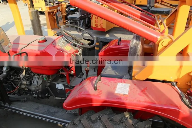 Tractor digging machine