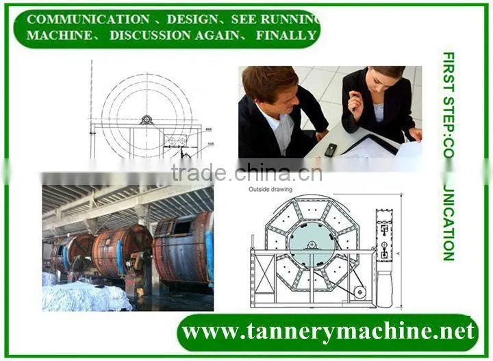 leather machine tannery drum machine