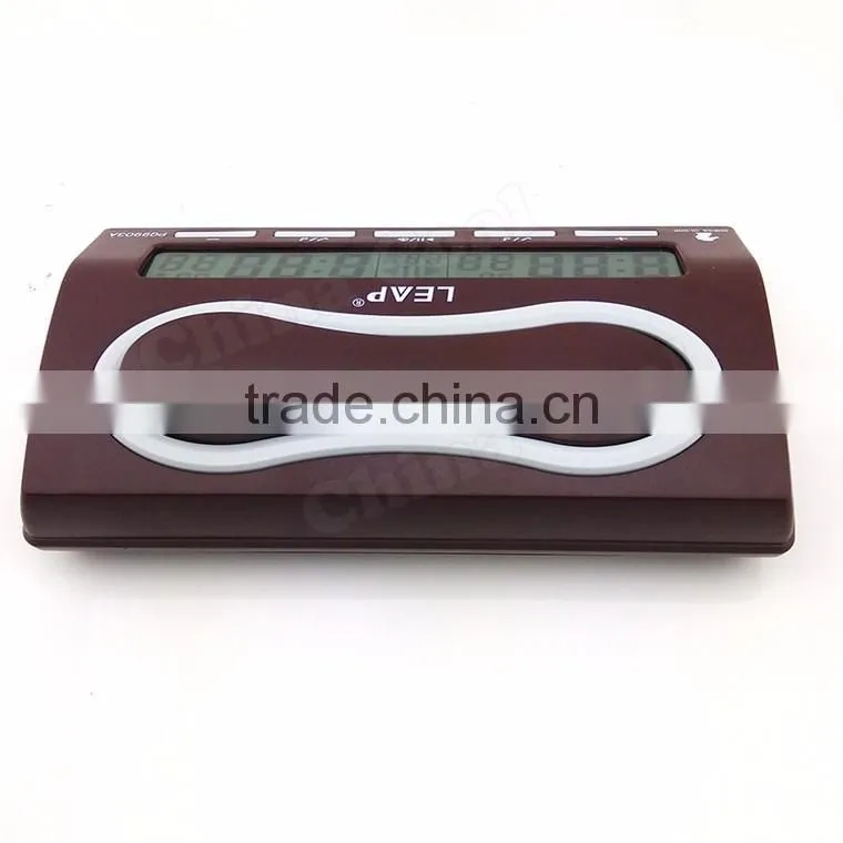 Popular digital chess clock with large LCD display