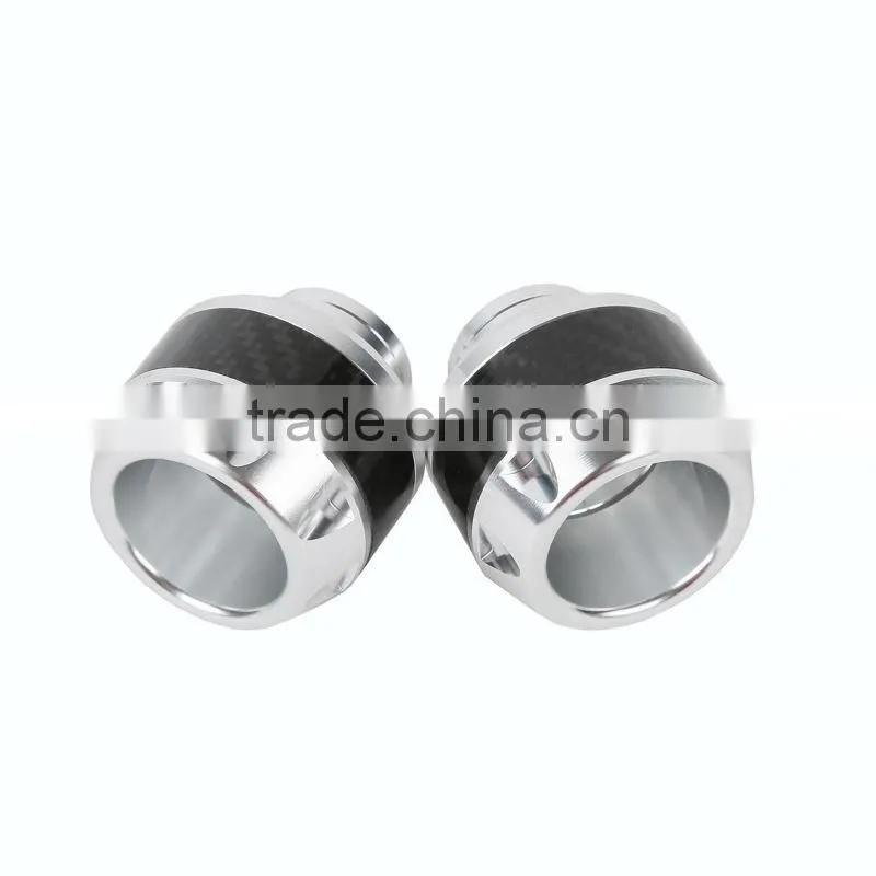 Brand NEW Silver CNC Frame Sliders Crash Protector For Yamaha Moped Scooter