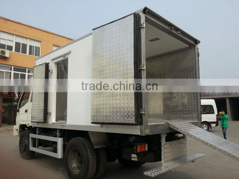 refrigeration units mini truck,ice box car,2 ton 3 ton 4 ton freezer refrigerated truck
