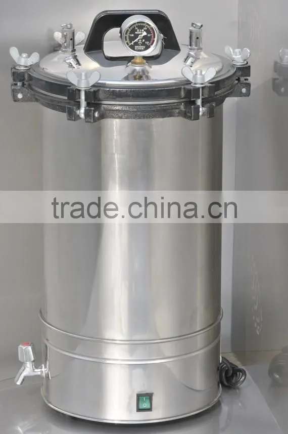 Automatic Discharge Water YX-280A Portable Dental Autoclave Sterilizer