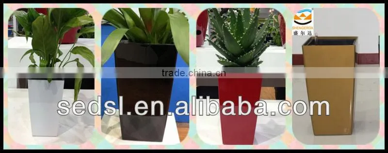 square cylinder flowerpot,vertical garden planter