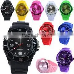 New arrival pop christmas promotion gift waterproof silicone wrist watch