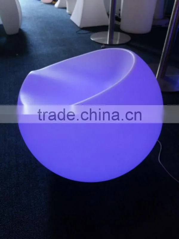 LED Remote Furniture Apple Chair/LED Waterproof Apple Chair/Hot Sell LED Rechargeable Apple Chair/LED Outdoor Lawn Apple Chair
