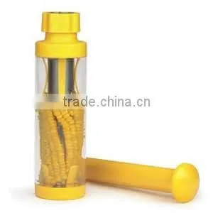 Factory Wholesale No Mess Stainless Steel Deluxe Corn Stripper