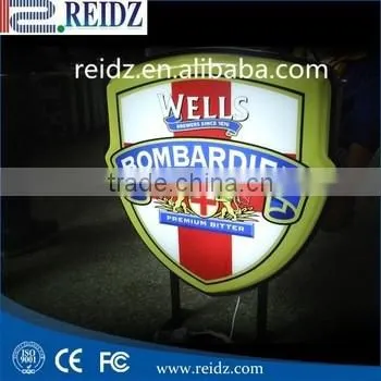 outdoor waterproof acrylic led letter light box sign