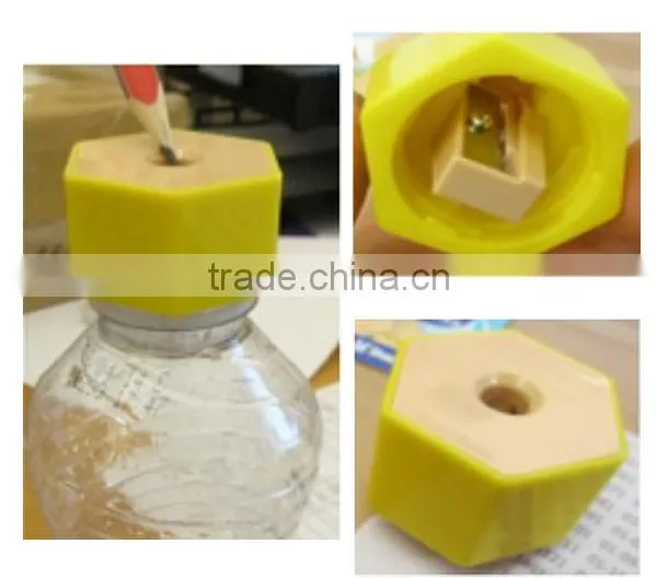 Plastic bottle sharpner