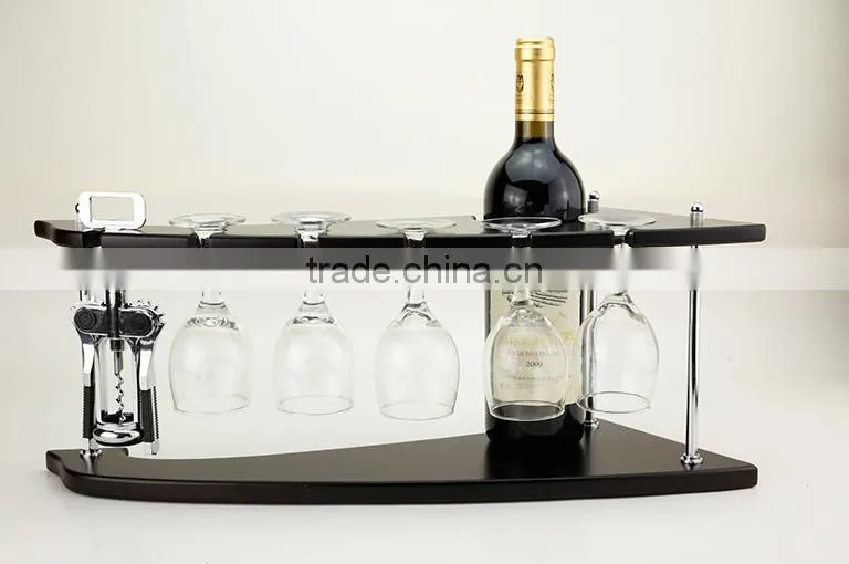Round wooden wine rack,wood wine shelf,wine glass drying rack wine stand wood wooden wine bottle rack