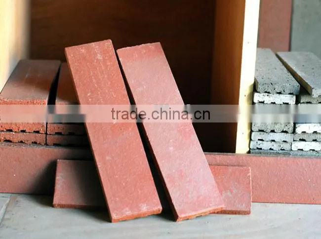 China building material house multicolor standard size of wall brick
