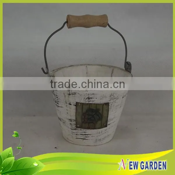 2015 Trending Hot Products Round Flower Pot Molds/Barrel Shape Flower Pot