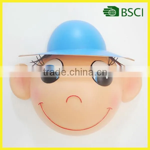 YS15434 face home decoration metal craft for home decor