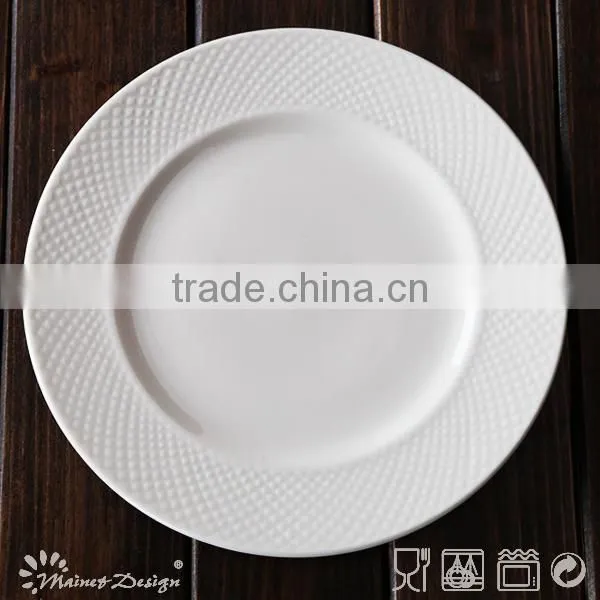 2017 color box embossed porcelain dinner sets