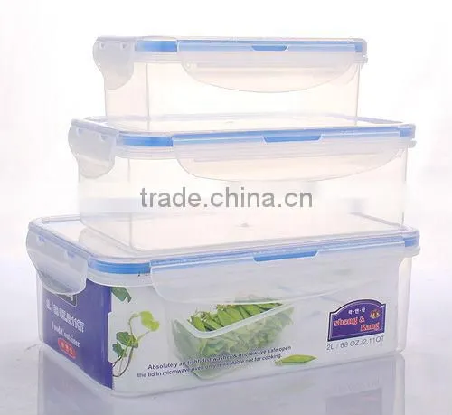 color plastic Plastic Container Set food box