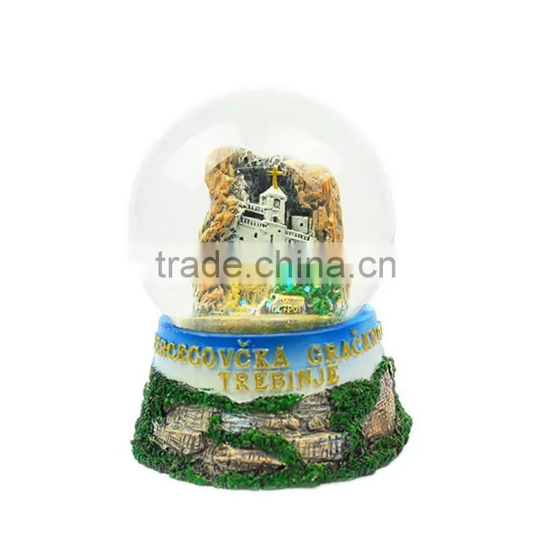 customized christmas snow globe