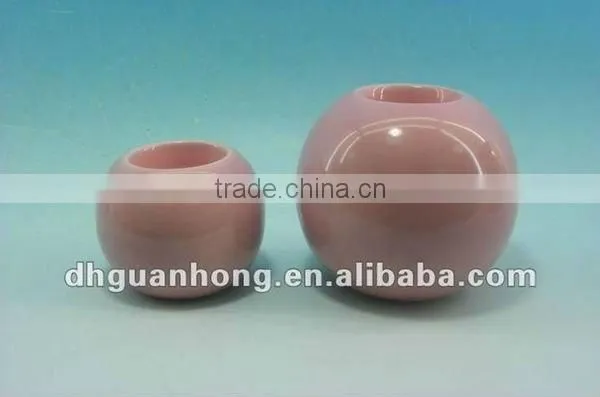 porcelain or ceramic candle holder