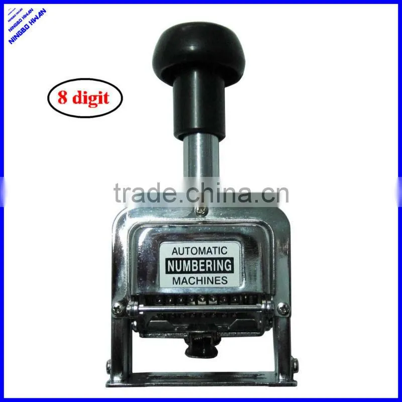 office metal 8 digital numbering machine