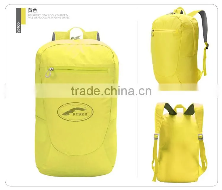 Hot Selling New Design Outdoor Hiking Foldable Travel Backpack