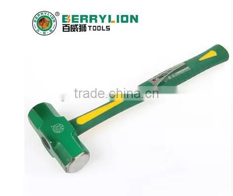 Berrylion TPR Handle High Grade Stone Hammer 2-16Pounds Stone Hammer