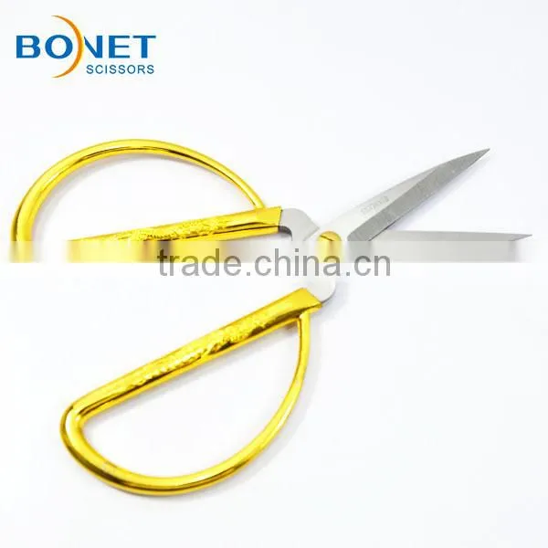 S11007 FDA qualified heavy-duty tailor brass handle scissor