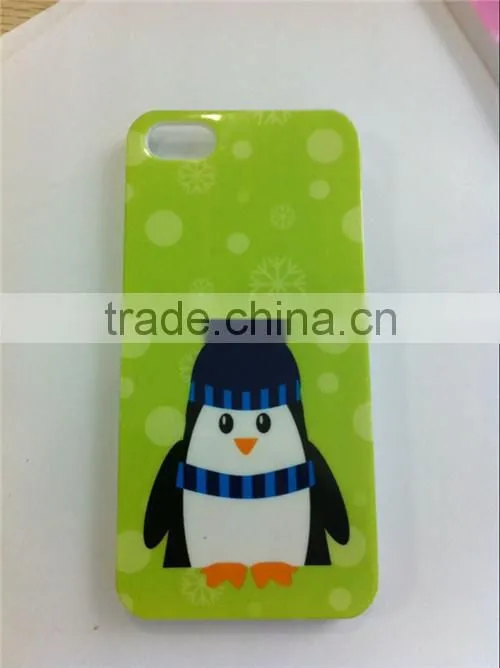 Christmas 3D mobile phone cover case for iphone 4,5