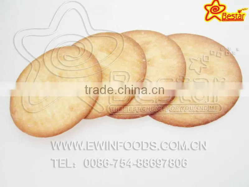 Delicious Snack !!! Big Round Biscuit Various Flavours Crispy Cracker