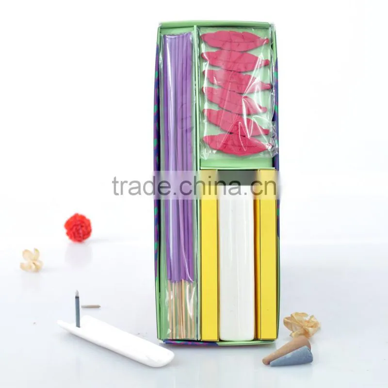 Japan style incense/incense manufacturer/india cone incense/scented incense gift set/color incense sticks