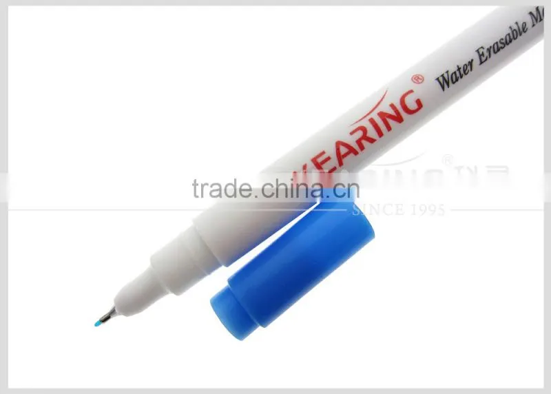 Kearing washable blue marker for fashion garment design 0.5mm fine marker #WB05