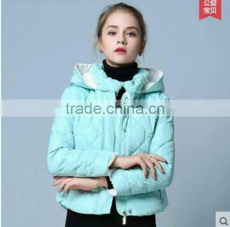 GZY coat female winter fashion slim mixed model china cheap 2017 Europe anti-wrinkle warehouse cheap delivery