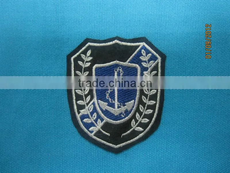 machine made felt embroidery badge