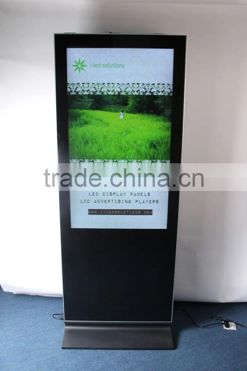 42 inch two screen full hd lcd ad player 3g/wifi/network optional advertising digital signage