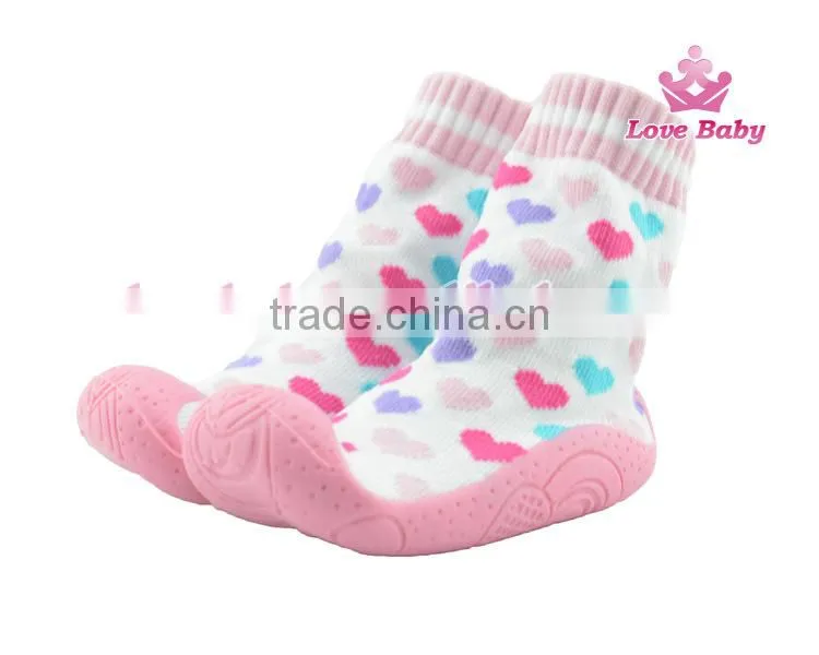 Boutique wholesale mix colors newborn baby rubber for shoes