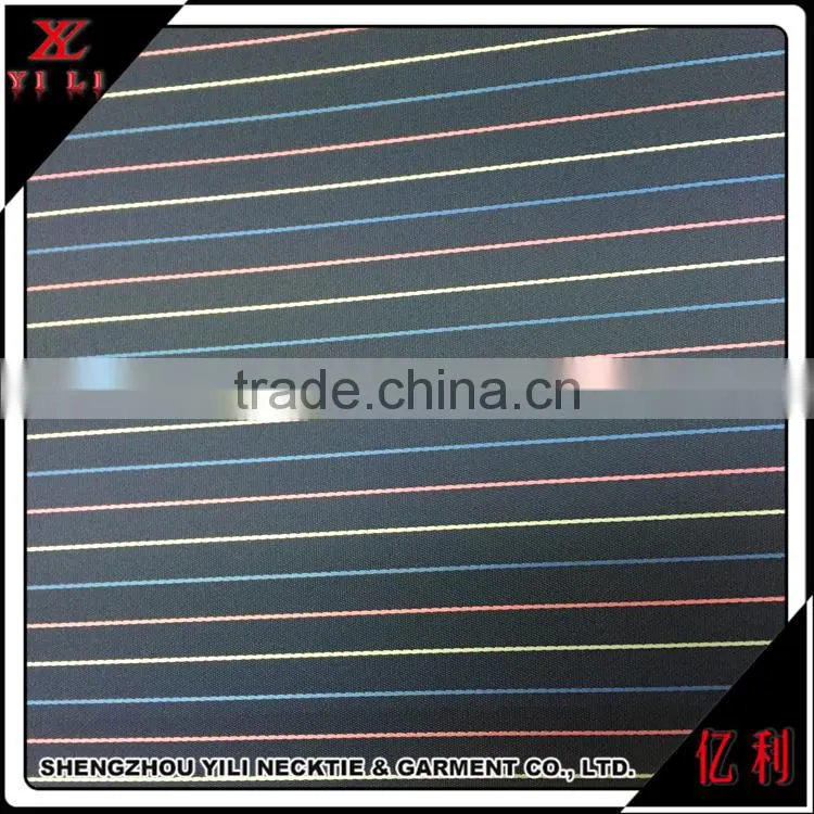 Eco-friendly polyester tie jacquard western textile fabric