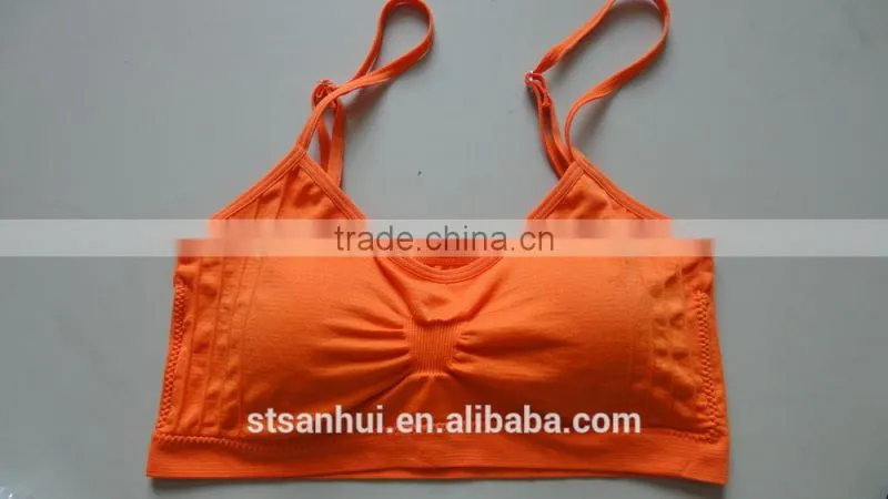 2016 sexy hot seamless pretty women lady girls sexy bra panty set new design sports bra and shorts set seamless underwear