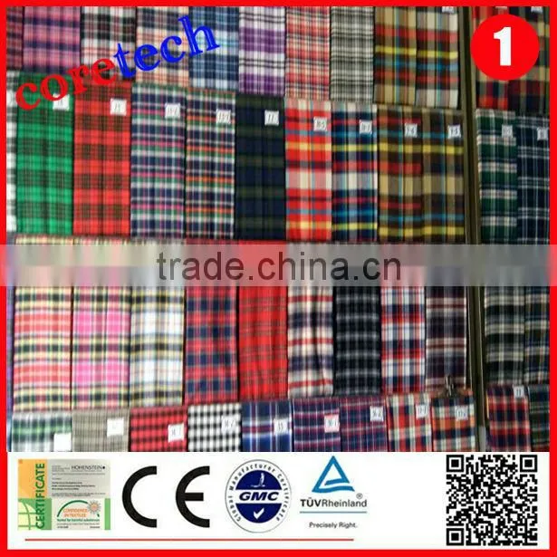 High quality wholesale check fabric school uniform factory