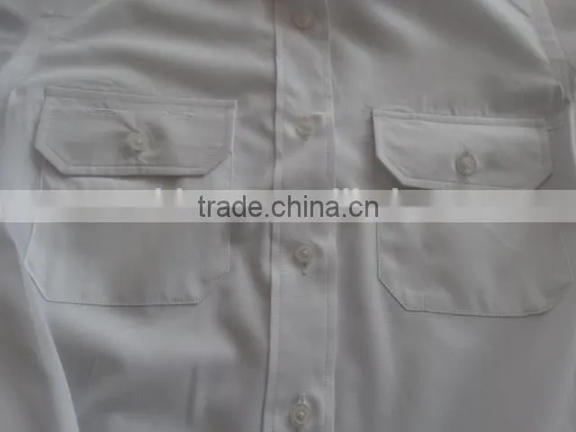 new design pilot uniform shirt fitted blouse dress shirt