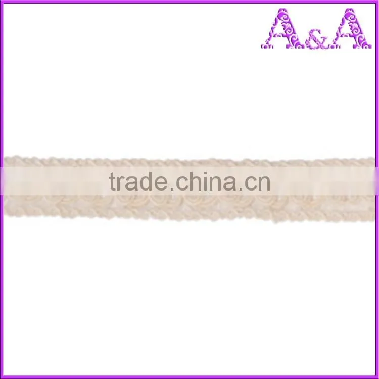 CB2696 Wholesale Candy Color Flower Designs Mesh Embroidery Lace Decoration Chemical Lace Trim for Dresses