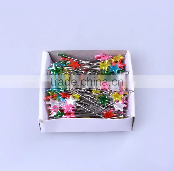 Islamic accessories 2 inch star shaped pearl hijab pin