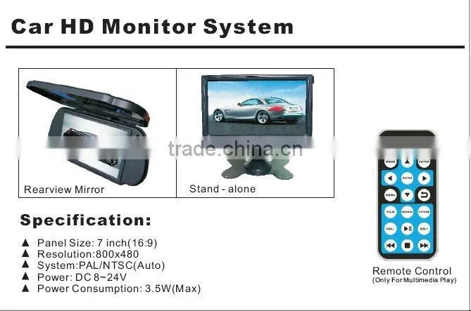 Truck and bus parking sensor with wireless camera,wireless parking system