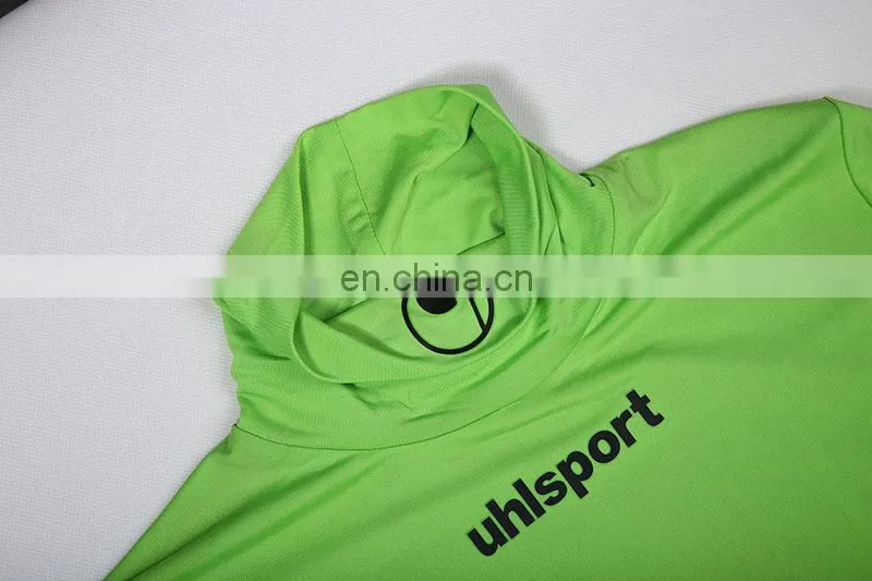 Green Mens Compression Wear Long Sleeve