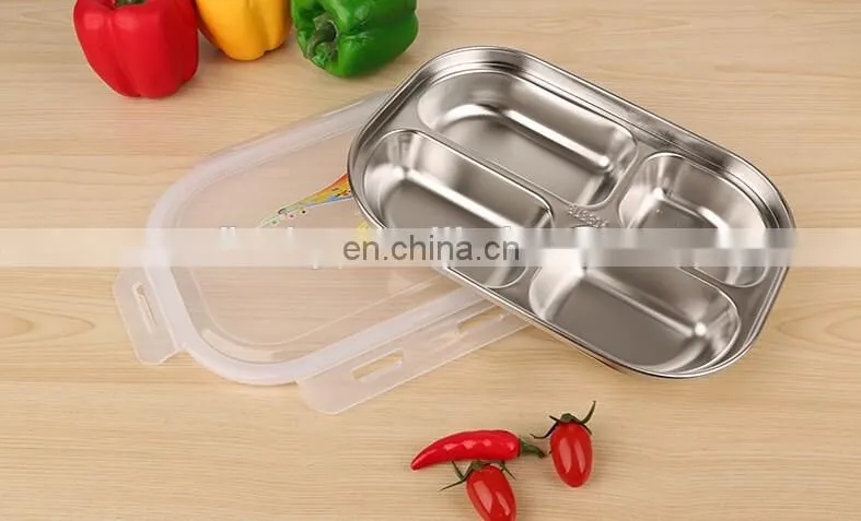 Best Sell 3 Layer Round Shape Stainless Steel Lunch Box