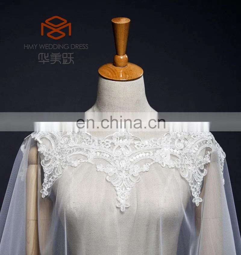 New Design Embroidery Wedding Accessories Bridal Veil