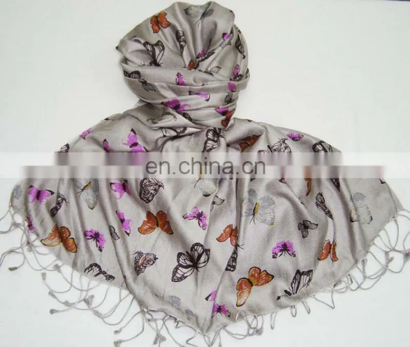 Digital print silk scarfs for designer 2017