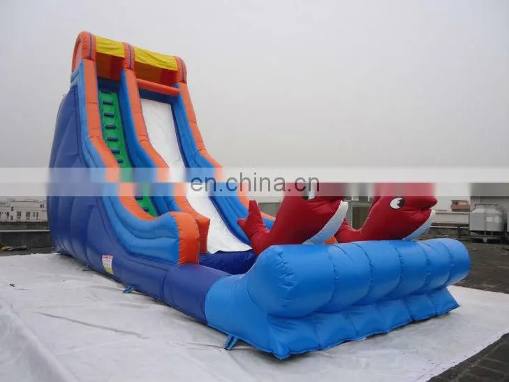 Best Sale Inflatable Speed Water Slide make in Guangzhou factory