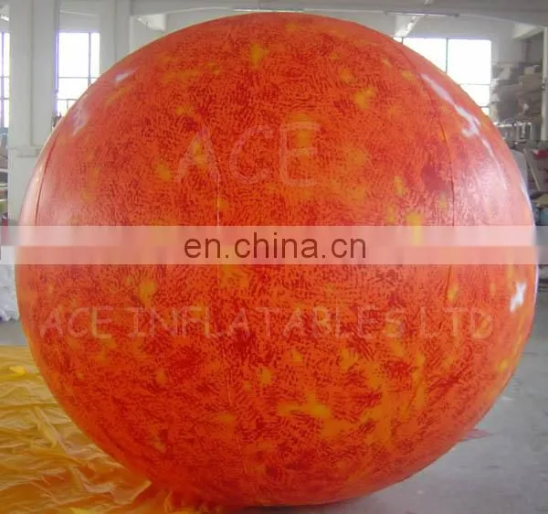 Inflatable helium balloon with full printing out side for sale