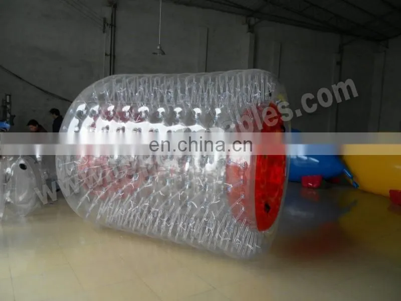 Inflatable fun roller/ high quality water walking rollers/rolling ball