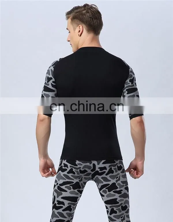 New Black and Blue Leopard Printing Spandex Men's Body Shaper Slimming Pants