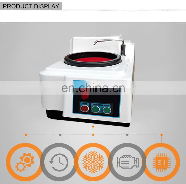 MoPao 160 Metallographic Specimen Grinder Polisher Grinding And Polishing Machine
