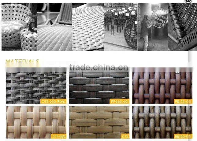 Indoor and Outdoor Synthetic Rattan Woven Furniture